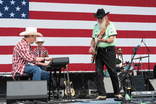 Asleep at the Wheel performs in concert during Willie Nelson's 4th of July Picnic at Q2 Stadium on July 04, 2023 in Austin, Texas.